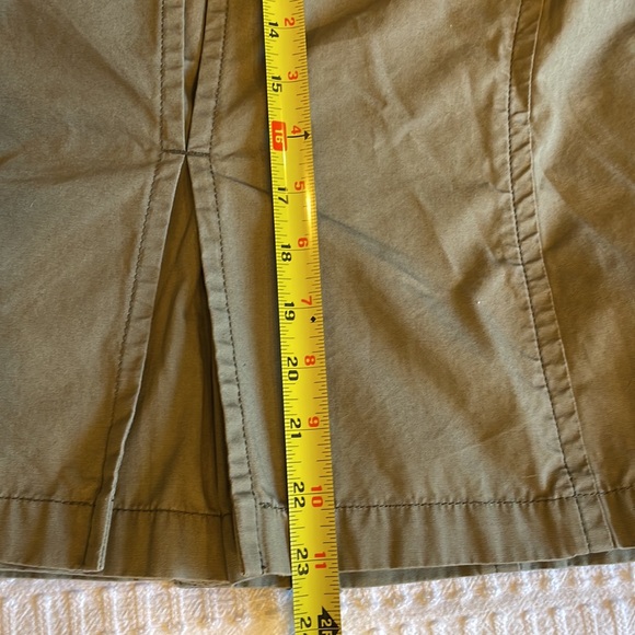 J. Crew Green Cropped Utility Jacket - Picture 3 of 7